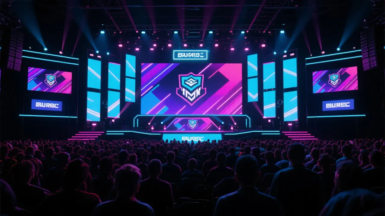 LPL 赛场全景示意图